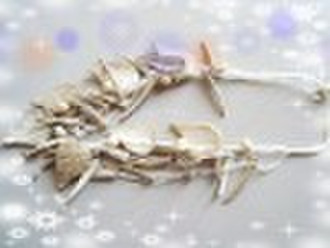 Necklace, coconut shell necklace