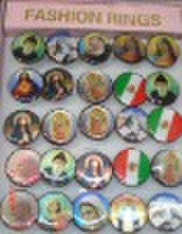 Ring, religious ring, wooden ring