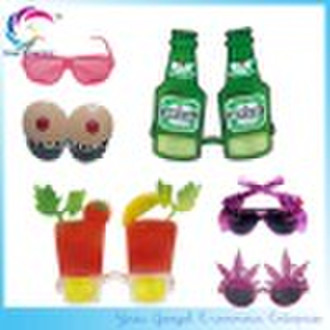 Plastic Novel Party Glasses and Party Sunglasses