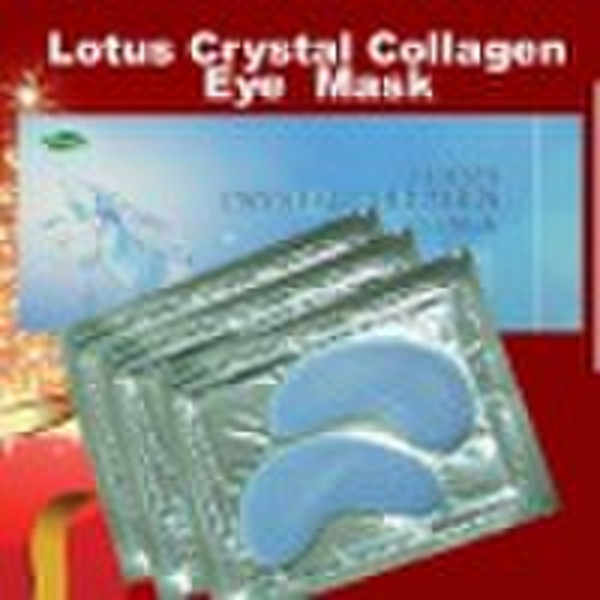 Lotus-Kristallkollagen-Augen-Schablone