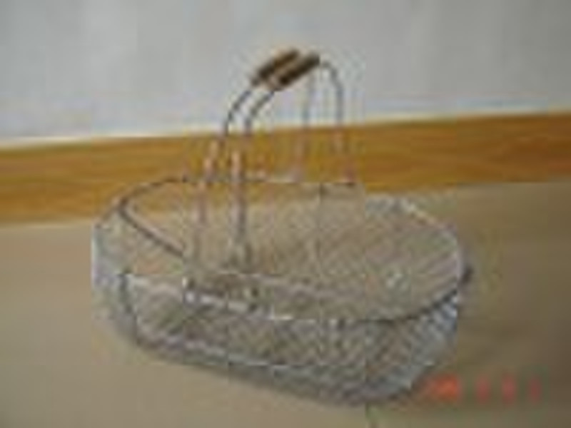 Iron wire basket