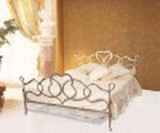 queen wrought  iron bed