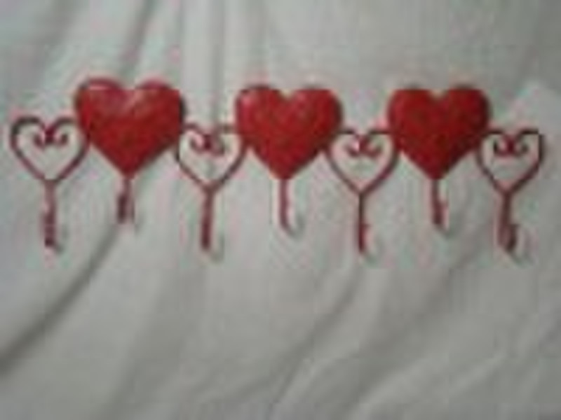 heart with 7 hangers