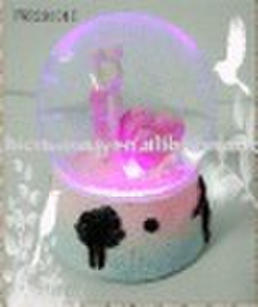 3D shape snow globe in craft&art for Valentine