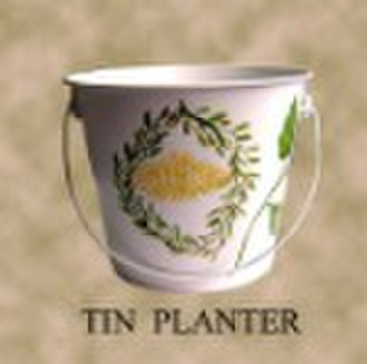 planter,flower planter, garden planter,tin planter