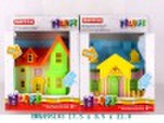 Toy set toy house family toy