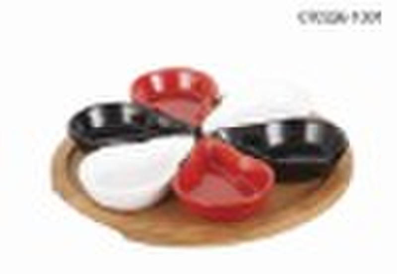 ceramic serving tray