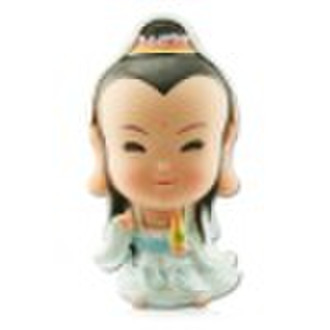 action figure of Kuan Yin Coin bank