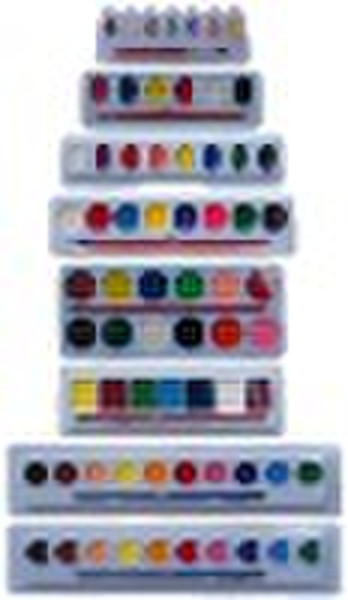 water color paint set for children to draw