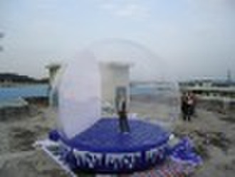 Inflatable Human snow globe/inflatable Chirstmas s