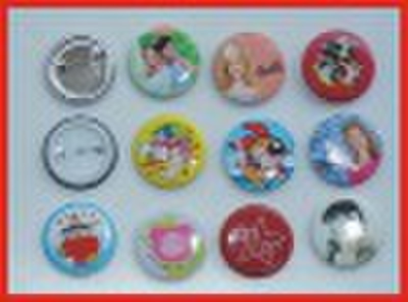Tin Metal Badge