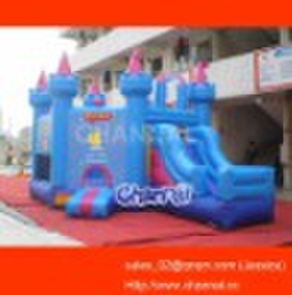 2010 heiße Blau Jumping Castle Inflatables