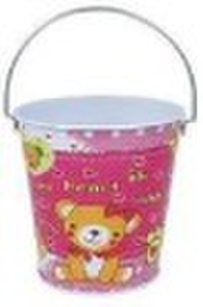 Tin pail  Tin bucket with handle