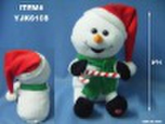 ANIMATED SINGING XMAS SNOWMAN