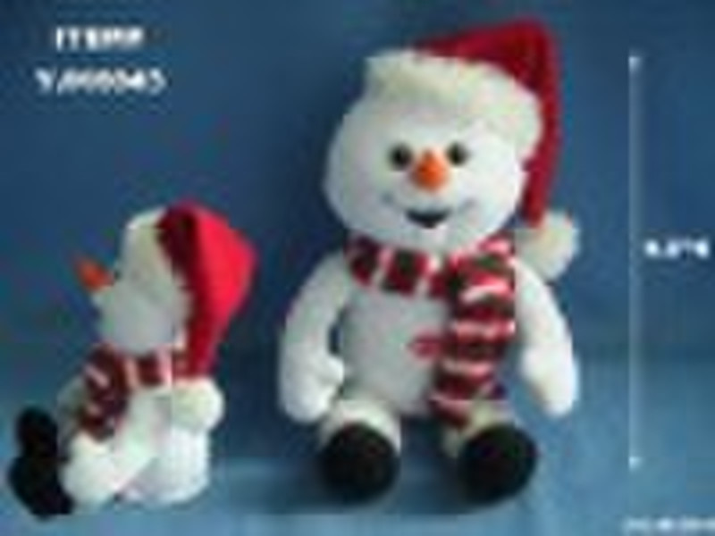 ANIMATED SNOWMAN W/ LAUGHING SOUNDS