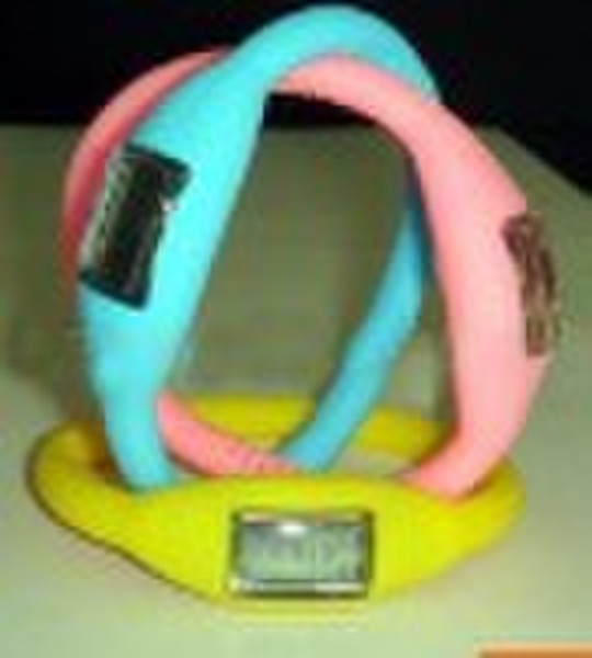 silicone watch( digital watch, fashion watch)