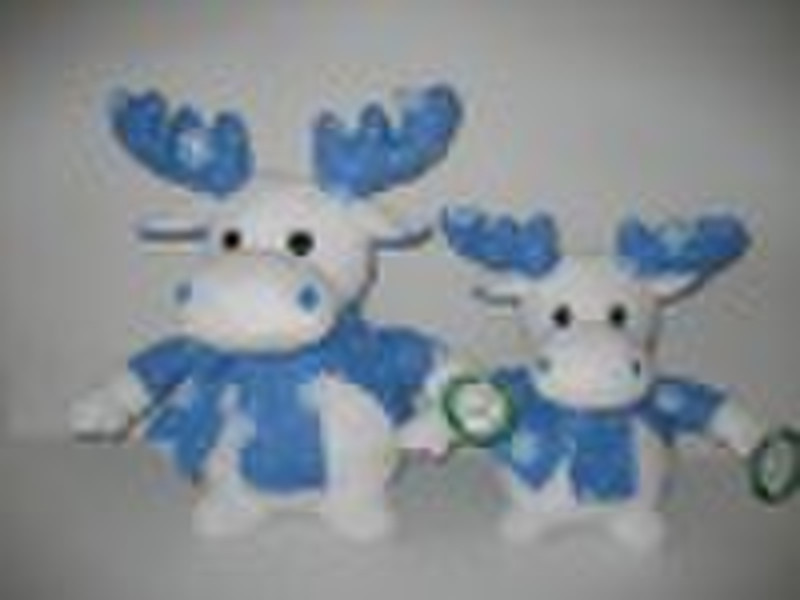 plush christmas deer toy (animal toy)