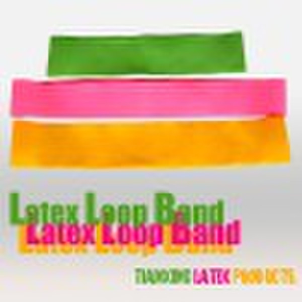 sell high quality latex exercise loop band