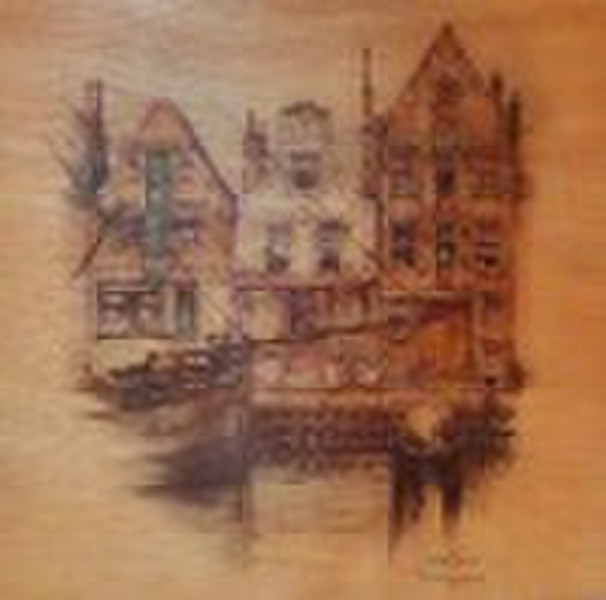Wood-painting