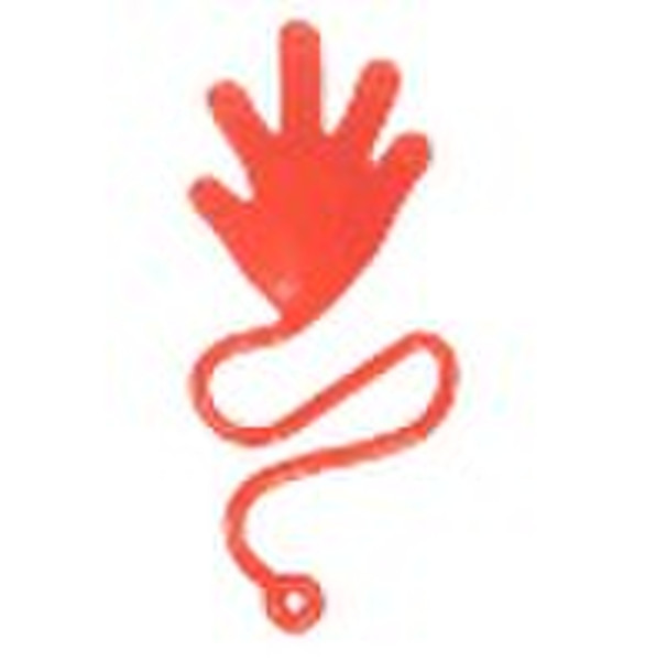 promotion gift sticky hand  toys sticky toys plast