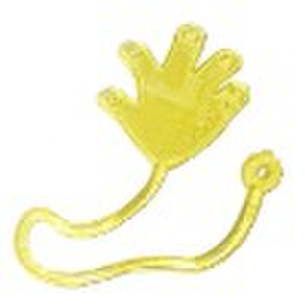 promotion gift small sticky hand  toys sticky toys