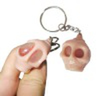 promotion gift  skull keychain halloween gift nove