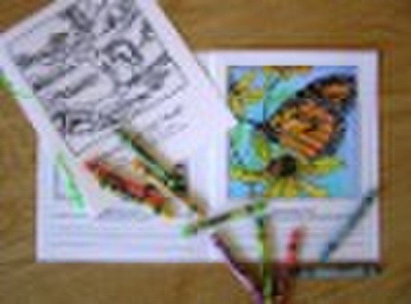 kid's coloring&painting&drawing book