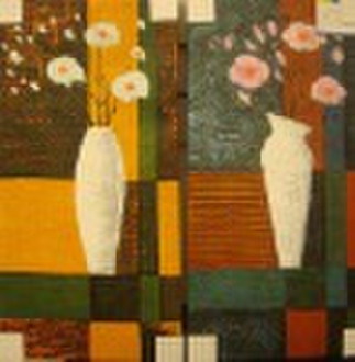 100% hand-painted still life decoration oil painti