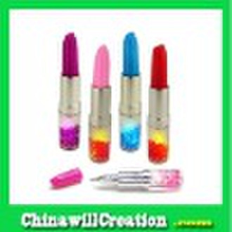 Lipstick Pen mit Glitter Licht