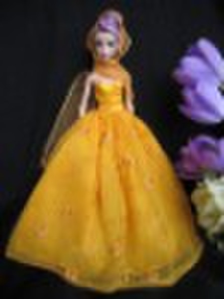 doll clothing, doll evening dress