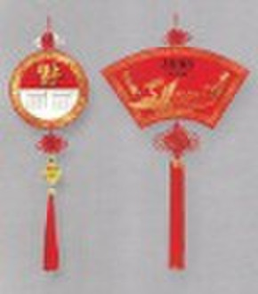 Chinese knot tassel calendar