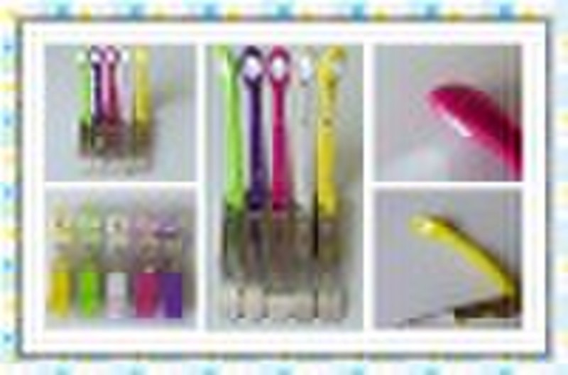 Led book light with clip