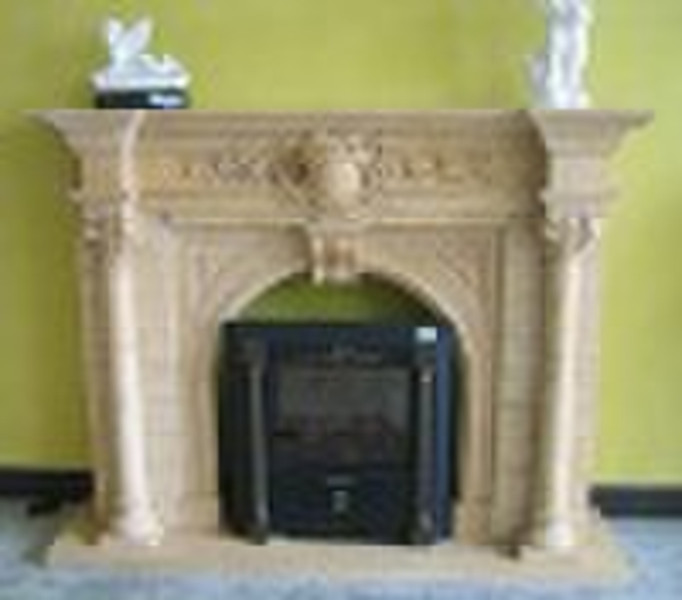 Marble Carving Fireplace