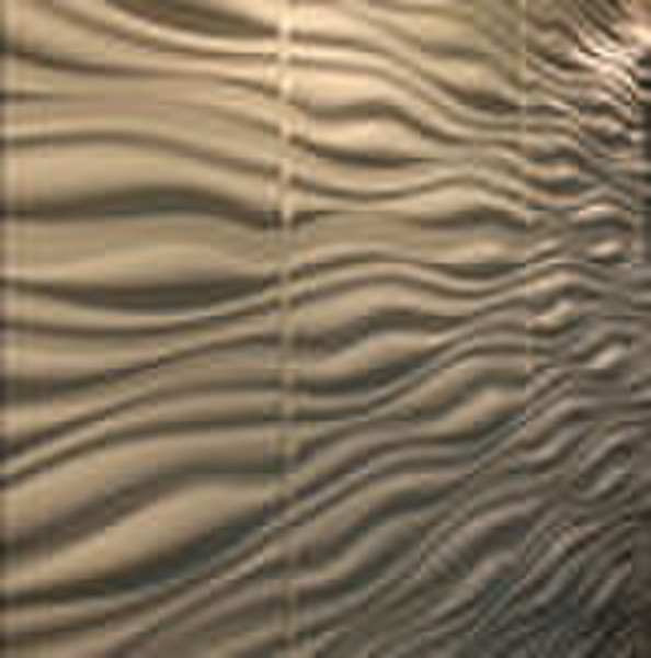 Natural plant fibre 3d wall panel