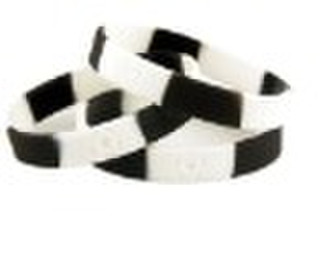 Fashion Segment Silicone Wristband