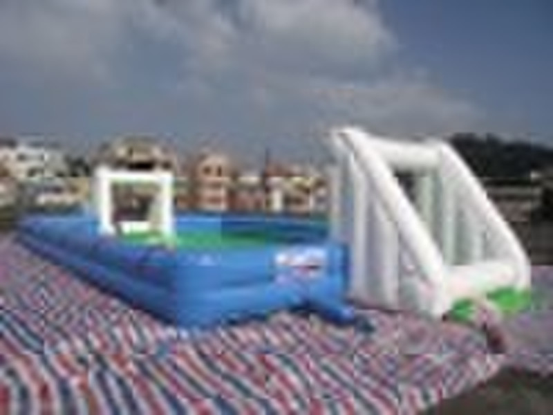 HOT inflatable soccer field ,football plarground