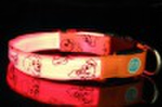 Pink pattern dog collars