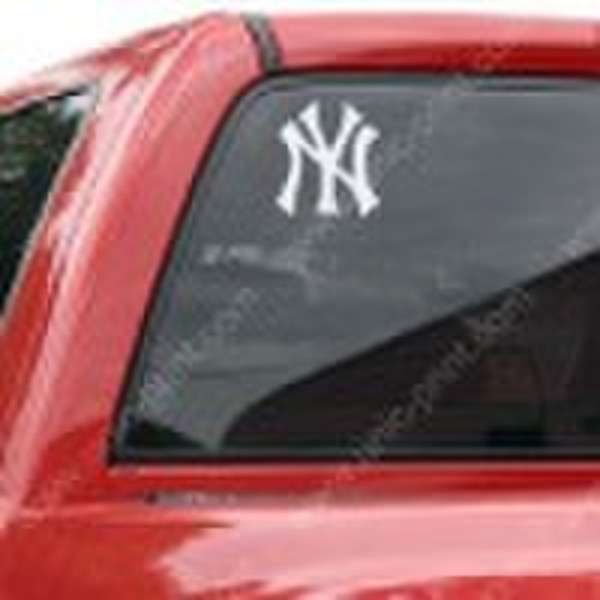 Car Window Sticker-Removable MLB New York Yankees(