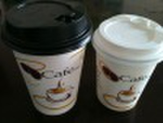 10oz-16oz coffee paper cup and PS lid