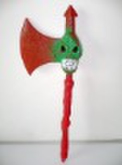 Halloween weapon toy(weapon,ghost axe toy,plastic