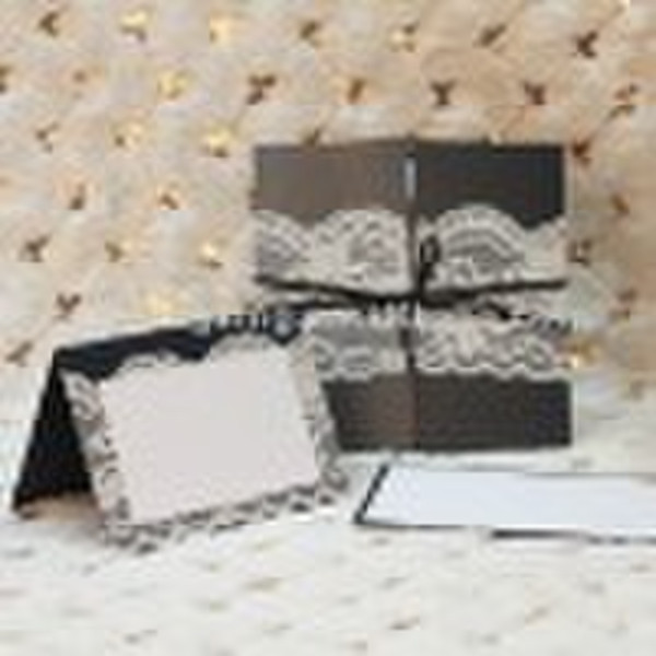 hot sale chic unique nice wedding  invitation card