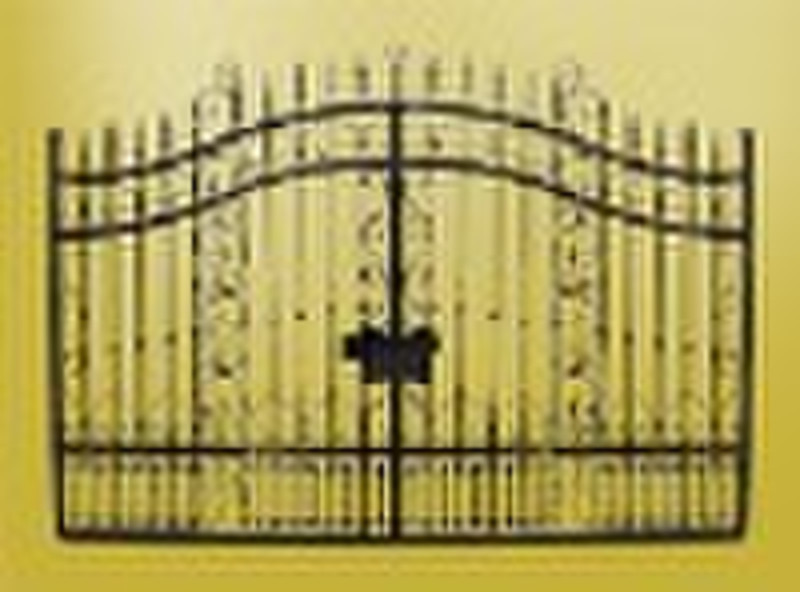 Wrought iron gate