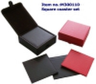 square coaster set