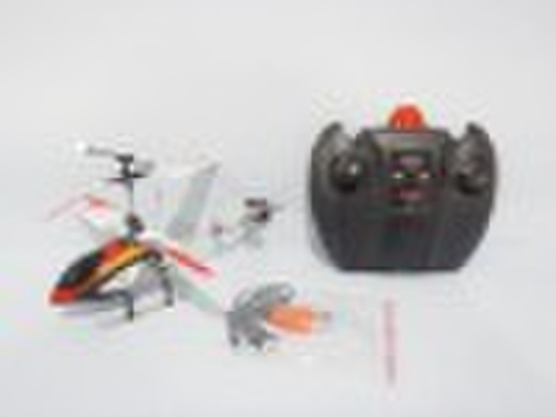 metal 3ch r/c helicopter with gyro and USB