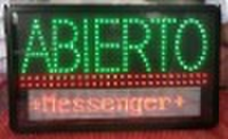 Led programmable sign