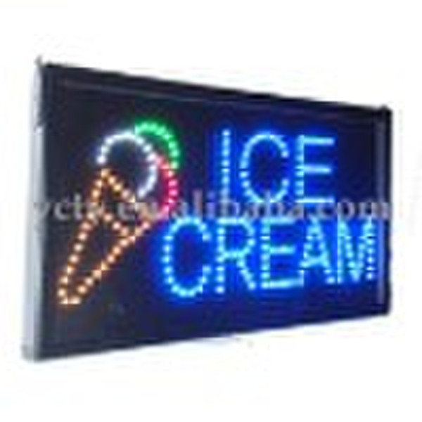 super bright Led Ice Cream Signs