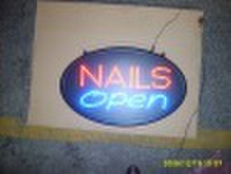 super bright led open sign