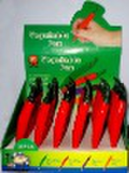 Promotional Chilli pen and Vegetable pen