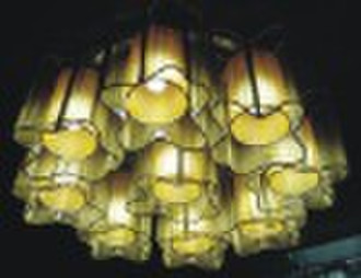 Modern silk ceiling light