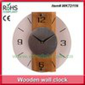 Wooden wall clock